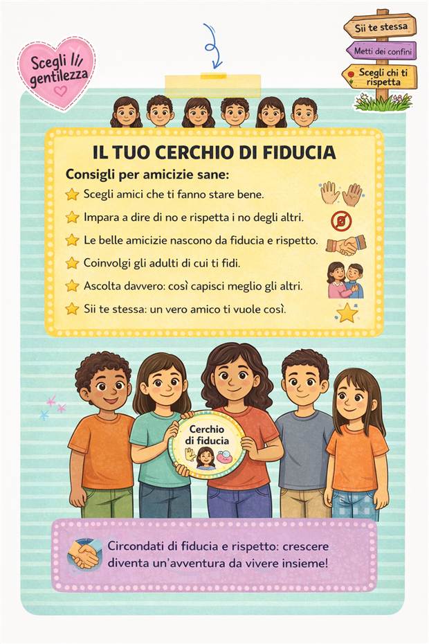 Pagina: Il tuo cerchio di fiducia